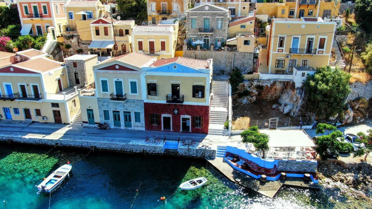 Villa Moschos Mansion Symi Exterior foto