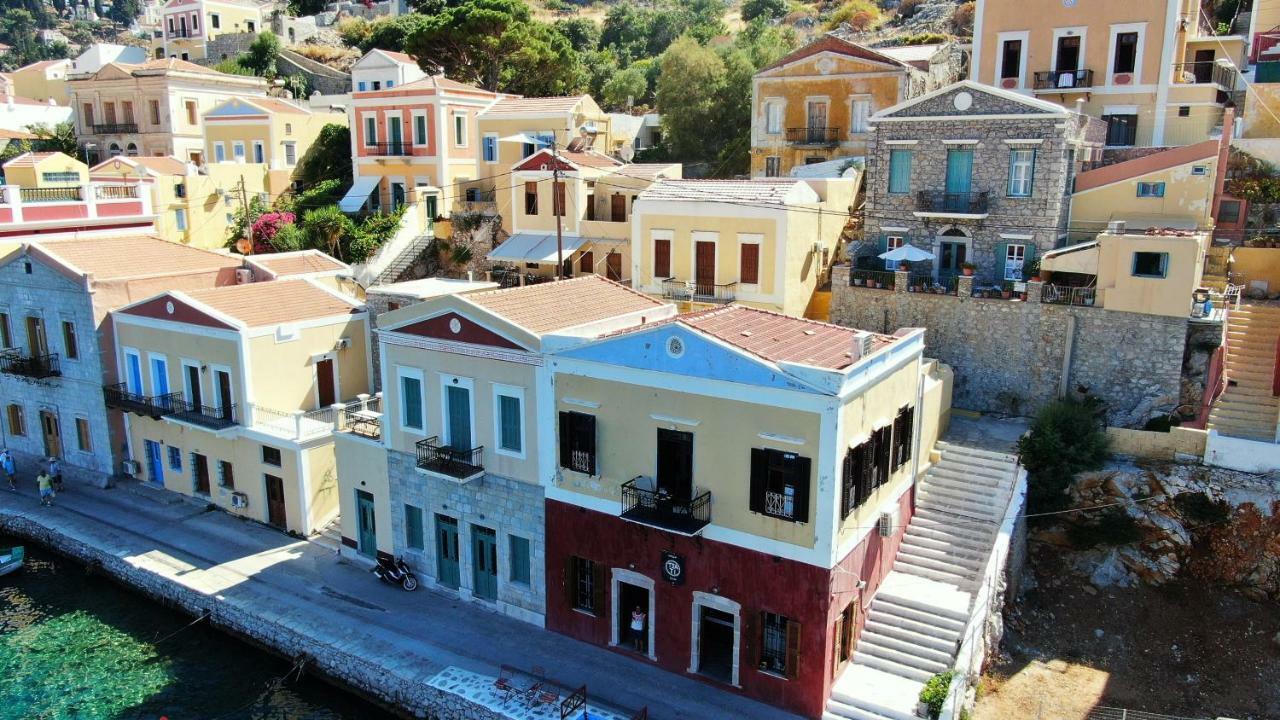 Villa Moschos Mansion Symi Exterior foto