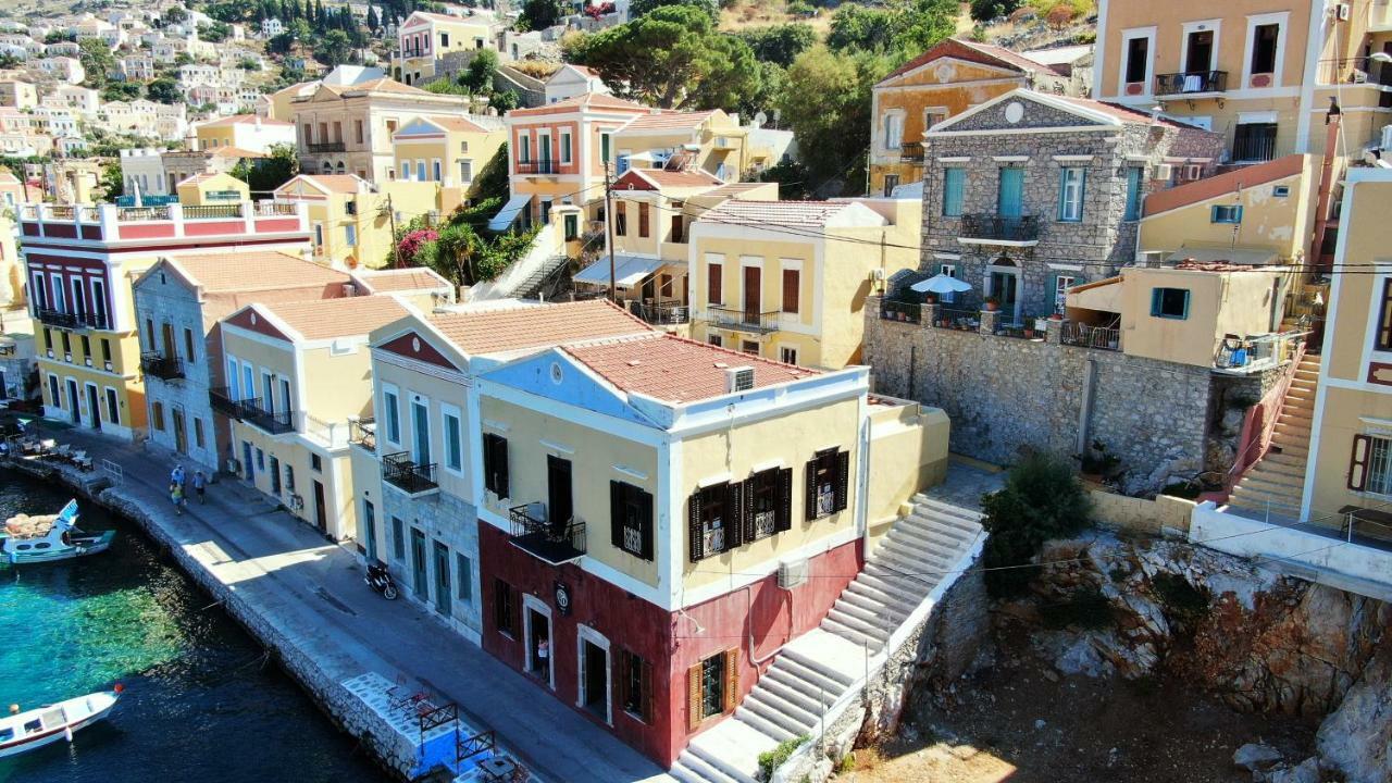 Villa Moschos Mansion Symi Exterior foto