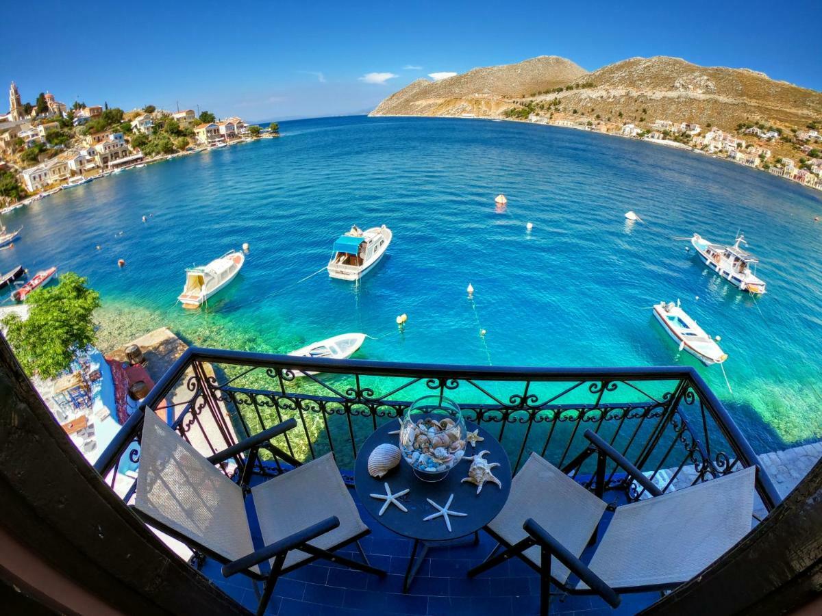 Villa Moschos Mansion Symi Exterior foto